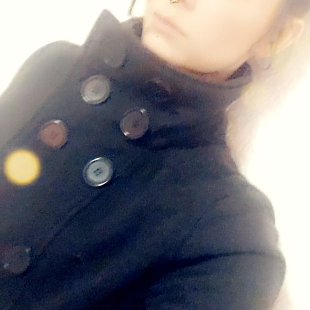 Double-breasted Wool Pea Coat